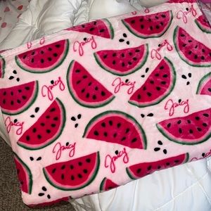 Pink Juicy Watermelon Blanket